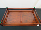 Show-Quality Japanese Rosewood Display Table, 30" x 18.5", Figured Panel