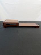 Two-Level Japanese Rosewood Display Stand, 20" Long