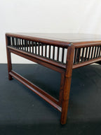 Japanese Rosewood Display Table, 29.5" x 19", Spindle Gallery