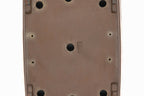 16x13x4 Inch Gyouzan Rectangle Bonsai Pot #388 – Bottom Border, Glazed, Chop Mark