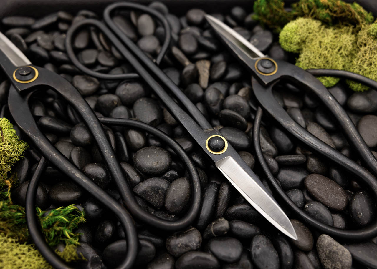3‑Pack – 185mm, 210mm, and 170mm Single‑Handled Bonsai Shears (Hardened Steel)