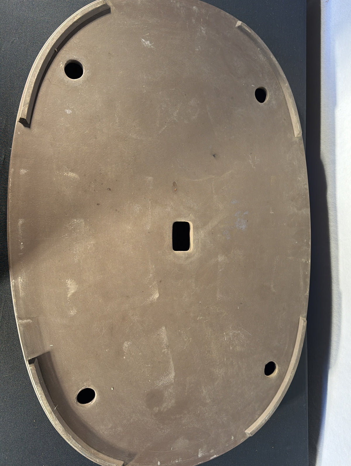31x28x2 Inch Yamaaki Oval Bonsai Pot – Extra-Large Shallow Tray