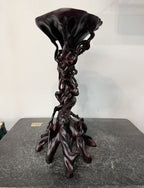 Hand-Carved Root Display Stand R7 - Tall Shohin Stand