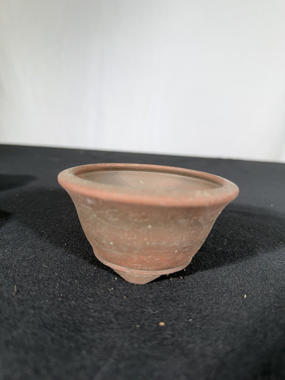 Red tapered mame round, side view