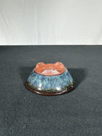 Yozan tenmoku mame round, bottom angled