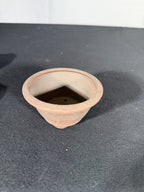 Red tapered mame round, top view