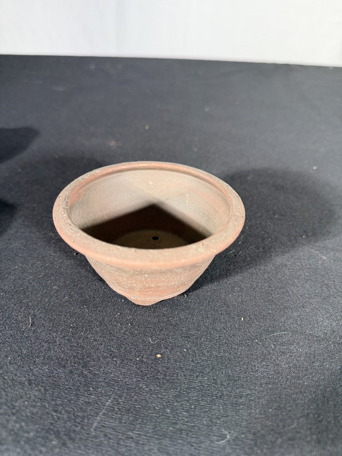 Red tapered mame round, top view