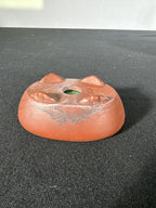 Bunzan mame oval, foot and chop detail
