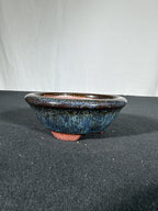 Yozan tenmoku mame round, side view