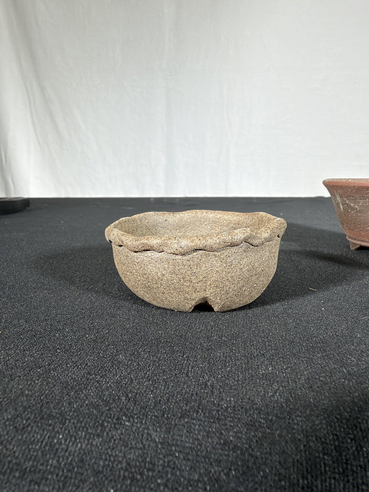 Red tapered mame round, bottom with chop