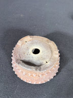 Nail-head rustic mame round, top view